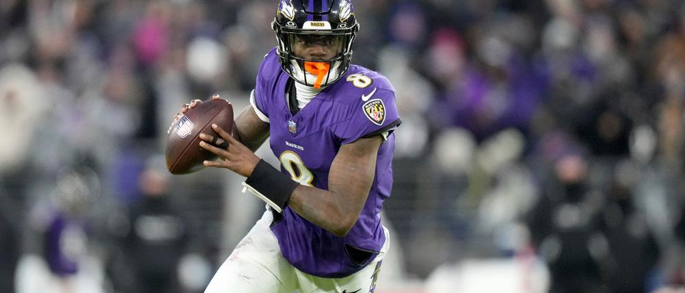 Lamar Jackson spielt die wohl beste Saison seines Lebens und ist Favorit auf die Auszeichnung als MVP.