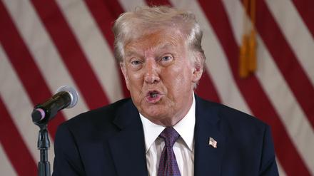 Der designierte US-Präsident Donald Trump in Mar-a-Lago.