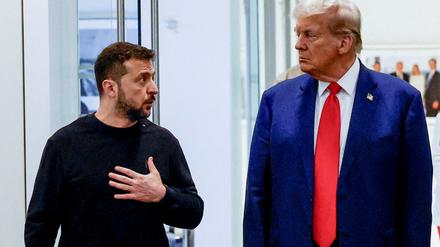 Selenskyj und Trump im vergangenen September in New York.