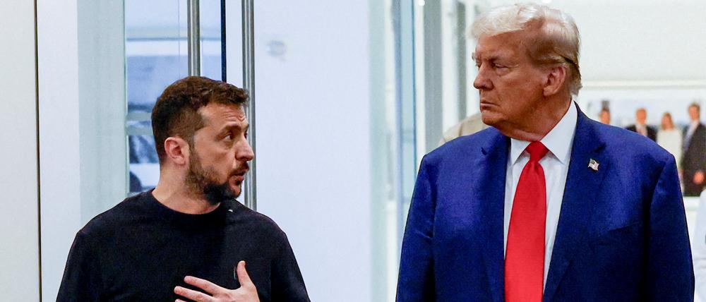 Selenskyj und Trump im vergangenen September in New York.