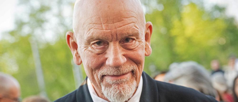 John Malkovich 2024 bei einem Termin in Bremen.