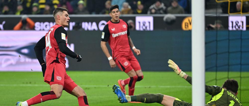 Patrik Schick stellte erneut seine besondere Torgefahr unter Beweis.