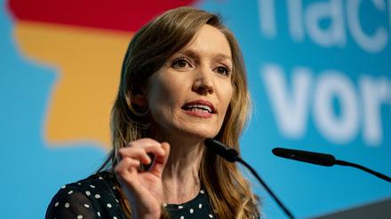 CDU-Generalsekretärin Ottilie Klein begründet den Mitgliederzuwachs ihrer Partei mit der Arbeit des CDU-geführten Senats. (Archivfoto)