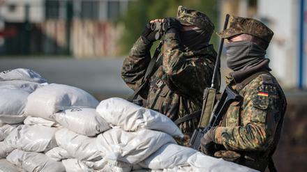 Heimatschützer bei der Bundeswehr-Übung „Fishtown Guard 2024“