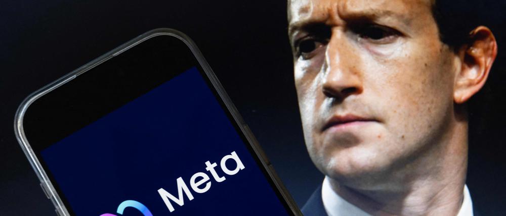 Chef des Meta-Konzerns: Mark Zuckerberg.