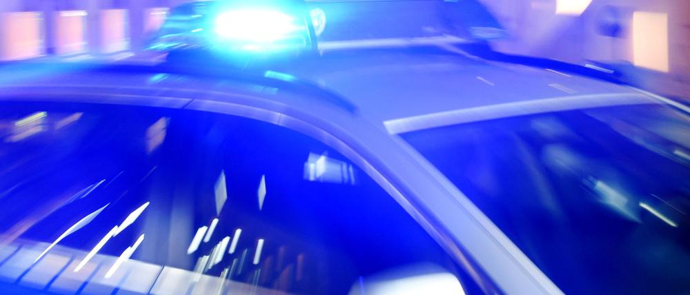Polizei im Einsatz. (Symbolbild)