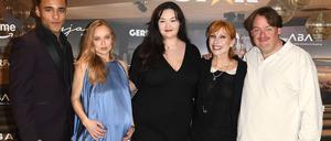 Noah Tinwa, Caro Cult, Franziska Annekonstans Winkler, Andrea Sawatzki und Sascha Nathan beim Special Screening der Comedy-Serie „Gerry Star - Der schlechteste beste Produzent aller Zeiten“.