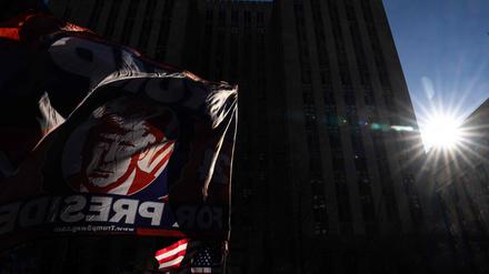 Trump-Unterstüter in New York
