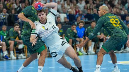 Die deutschen Handballer tun sich bei der WM-Generalprobe gegen Brasilien extrem schwer. 