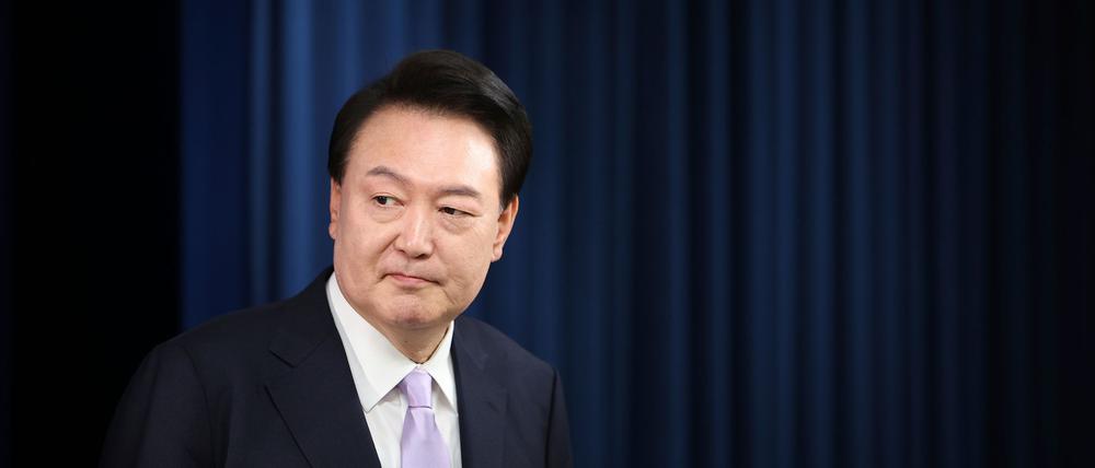 Ein Bezirksgericht in Seoul hat laut Yonhap den Haftbefehl gegen Yoon verlängert. (Archivbild)