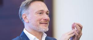Der FDP-Bundesvorsitzende: Christian Lindner. 