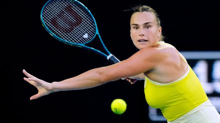 Zog souverän in die zweite Runde der Australian Open ein: Aryna Sabalenka