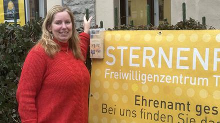 Evelyn Siebert, neue Chefin des Freiwilligenzentrums Sternenfischer in Treptow-Köpenick.  