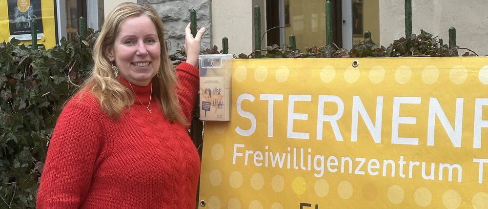 Evelyn Siebert, neue Chefin des Freiwilligenzentrums Sternenfischer in Treptow-Köpenick.