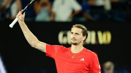 Freute sich über den Auftaktsieg bei den Australian Open: Alexander Zverev.