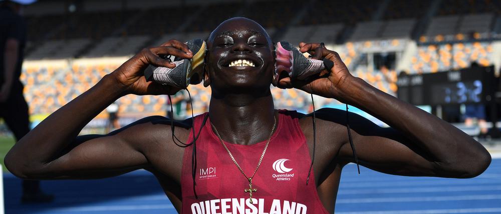 Gout Gout gilt als Nachfolger von Usain Bolt.