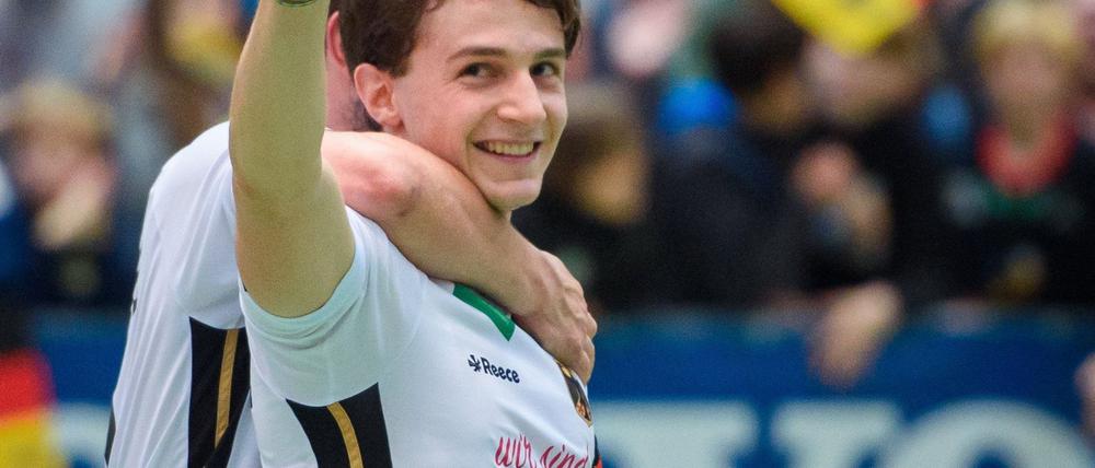 Kapitän Paul Dösch hat mit seinen BHC-Herren Heimrecht im DM-Viertelfinale (Archivbild).