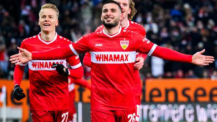 Deniz Undav trifft bei seinem Comeback für den VfB.