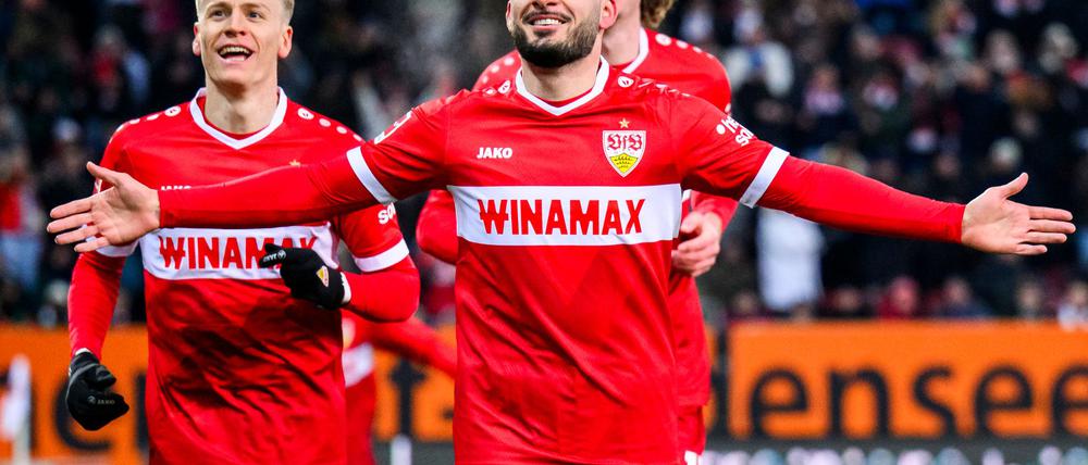 Deniz Undav trifft bei seinem Comeback für den VfB.