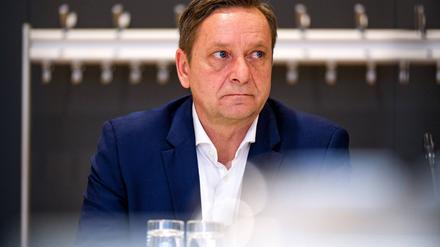 Horst Heldt war bei der Verhandlung am Donnerstag anwesend.