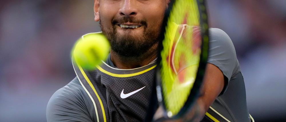 Enttäuscht bei seinem Grand-Slam-Comeback: Nick Kyrgios