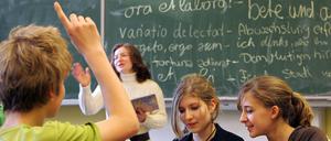 Die größte Gruppe der grundständigen Schulen hat ein altsprachliches Profil.