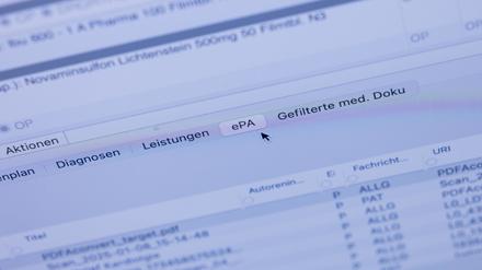 Die E-Patientenakte.