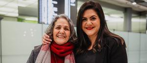 Nach vier Jahren wieder vereint: Nahid Taghavi und ihre Tochter Mariam Claren.