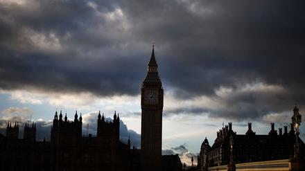 Der Elizabeth Tower, oft auch bekannt unter dem Namen seiner Glocke „Big Ben“ in London.