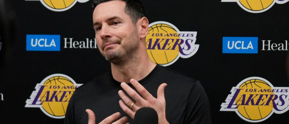 Lakers-Trainer JJ Redick zählt zu den vielen Menschen, die von den verheerenden Bränden in Los Angeles betroffen sind.