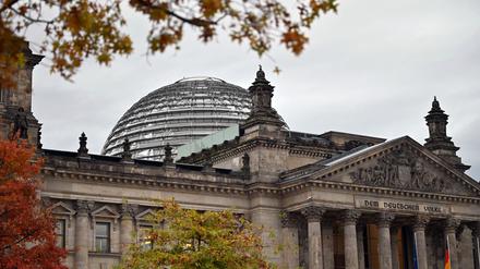 Das Reichstagsgebäude in Berlin ist der Sitz des Deutschen Bundestags.