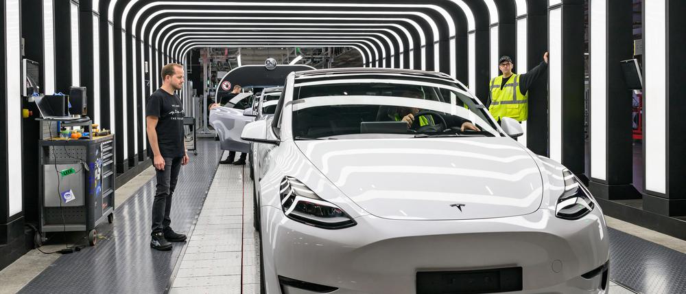 Tesla geht im Werk Grünheide einen neuen Schritt.