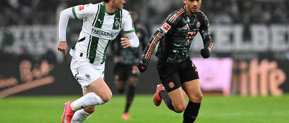 Leroy Sané (r) konnte auch am vergangenen Wochenende gegen Gladbach nicht für sich werben.