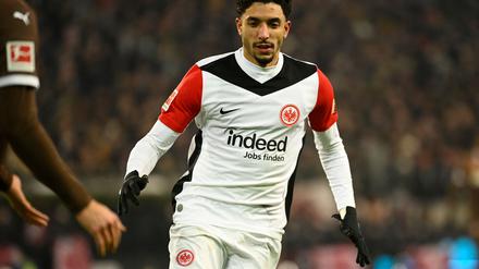 Omar Marmoush erzielte gegen St. Pauli sein 14. Saisontor.
