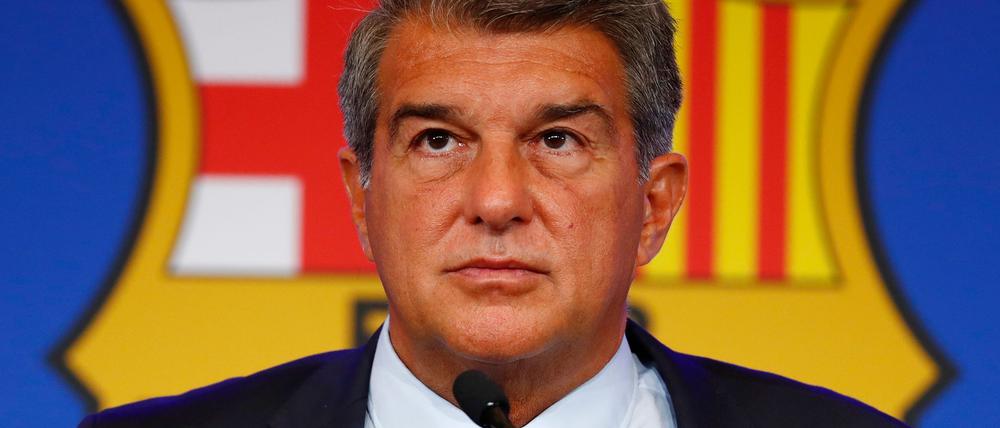 Joan Laporta wehrt sich gegen seine Kritiker.