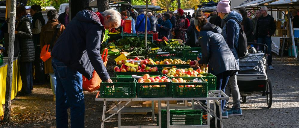 Frisch, saisonal, regional: Berliner kaufen gern Bio-Ware aus Brandenburg.