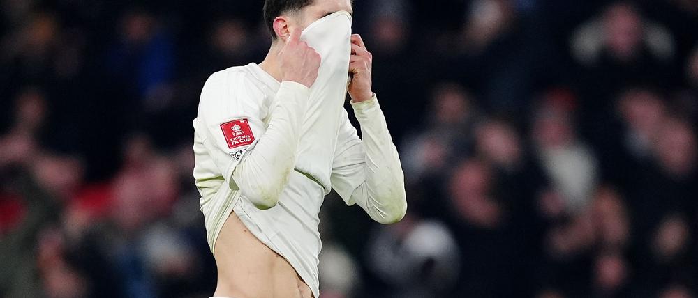 Der Fehlschuss von Kai Havertz im Elfmeterschießen kostete Arsenal den FA Cup. Daraufhin wurde er im Internet bedroht.