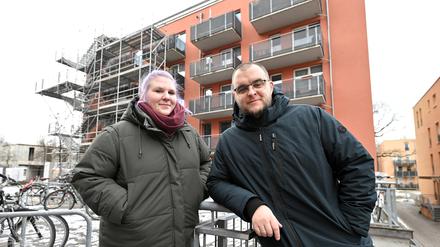 Katharina und Willi Heller suchen seit zwei Jahren nach einer größeren Wohnung. 