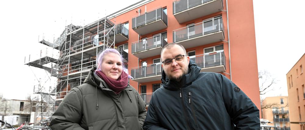 Katharina und Willi Heller suchen seit zwei Jahren nach einer größeren Wohnung.