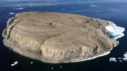 Die Hans-Insel, auch als Tartupaluk bekannt, liegt gut 1000 Kilometer südlich des Nordpols. 