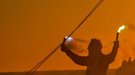 Ankunft im Morgengrauen. Favorit Charlie Dalin (41) sichert sich den Triumph beim Vendée Globe. 