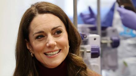 Am Dienstag besuchte Kate ein Londoner Krankenhaus, in dem sie auch selbst behandelt worden war.