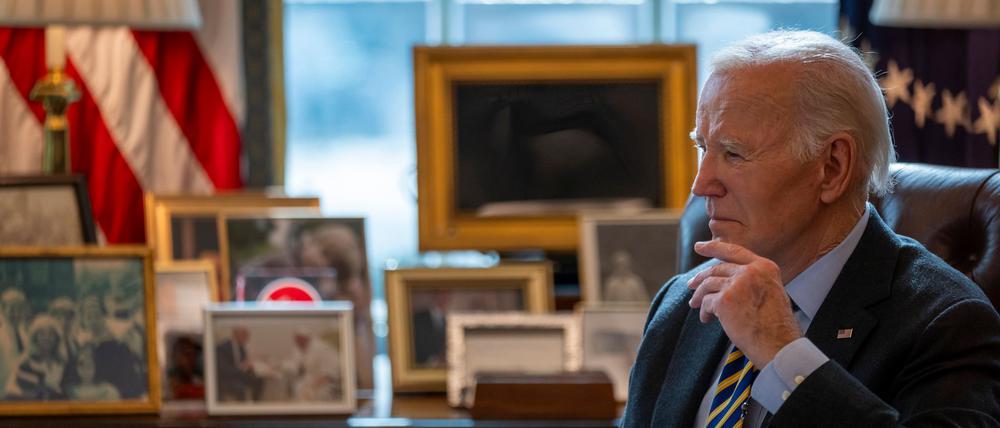 Präsident Biden übergibt das Amt an den Republikaner Trump, den er vor vier Jahren im Weißen Haus abgelöst hatte. (Archivbild)