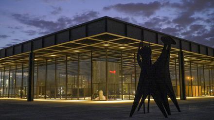 Ikone der Architekturmoderne: die Neue Nationalgalerie von Mies van der Rohe.