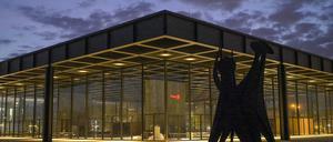 Ikone der Architekturmoderne: die Neue Nationalgalerie von Mies van der Rohe.