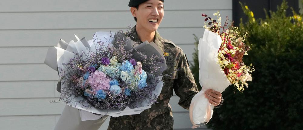 BTS-Mitglied J-Hope hat seine erste Welttournee angekündigt. (Archivbild)