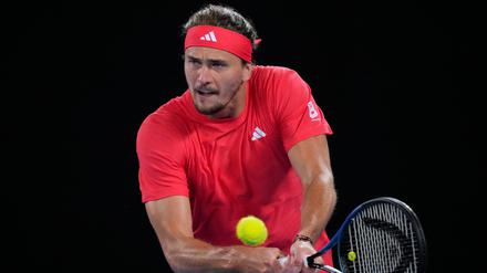 Mit vollem Fokus in die dritte Runde der Australian Open: Alexander Zverev
