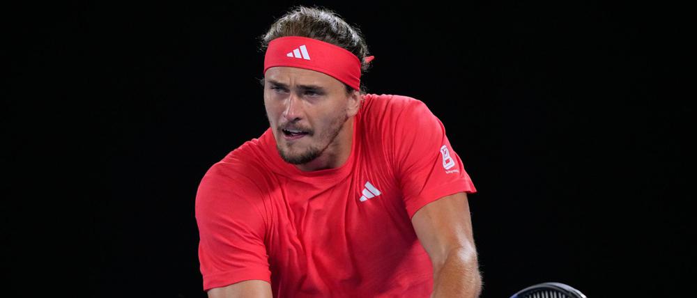 Mit vollem Fokus in die dritte Runde der Australian Open: Alexander Zverev