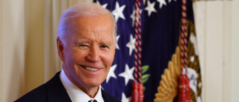 US-Präsident Joe Biden am Dienstag bei einem seiner letzten Auftritte.