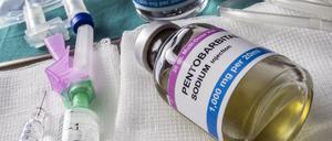 Pentobarbital wirkt tödlich, ist aber in Deutschland für den assistierten Suizid nicht zugelassen.